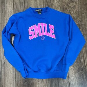 Prince Peter Girls Smile Swearshirt Size Medium